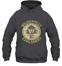Load image into Gallery viewer, Disney Pixar Up Wilderness Explorer Badge Hooded Sweatshirt
