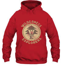 Load image into Gallery viewer, Disney Pixar Up Wilderness Explorer Badge Hooded Sweatshirt
