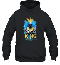 Load image into Gallery viewer, Marvel Black Panther King T�Challa Blue and Gold Hooded Sweatshirt

