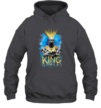 Load image into Gallery viewer, Marvel Black Panther King T�Challa Blue and Gold Hooded Sweatshirt
