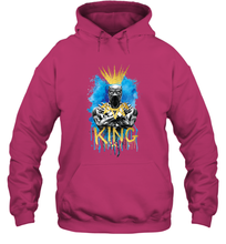 Load image into Gallery viewer, Marvel Black Panther King T�Challa Blue and Gold Hooded Sweatshirt
