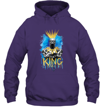 Load image into Gallery viewer, Marvel Black Panther King T�Challa Blue and Gold Hooded Sweatshirt
