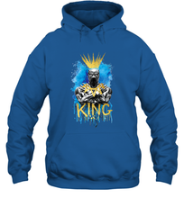 Load image into Gallery viewer, Marvel Black Panther King T�Challa Blue and Gold Hooded Sweatshirt
