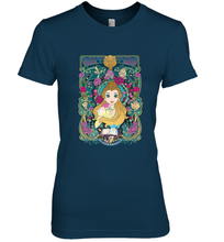 Load image into Gallery viewer, Disney Beauty And The Beast Belle Portrait Women's Premium T-Shirt
