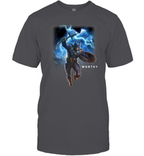 Load image into Gallery viewer, Marvel Avengers Endgame Captain America Worthy Action Pose Men's T-Shirt
