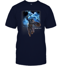 Load image into Gallery viewer, Marvel Avengers Endgame Captain America Worthy Action Pose Men's T-Shirt
