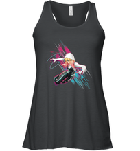 Load image into Gallery viewer, Marvel Rising Secret Warriors Ghost Spider Action Pose Women's Racerback Tank

