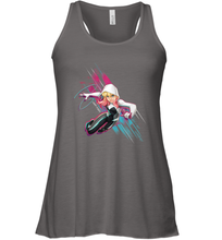 Load image into Gallery viewer, Marvel Rising Secret Warriors Ghost Spider Action Pose Women's Racerback Tank

