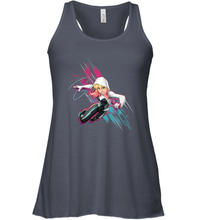 Load image into Gallery viewer, Marvel Rising Secret Warriors Ghost Spider Action Pose Women's Racerback Tank
