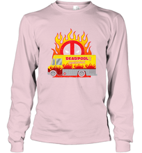 Load image into Gallery viewer, Marvel Deadpool Chimichangas Food Truck Long Sleeve T-Shirt
