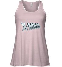 Load image into Gallery viewer, Marvel X Men Logo Retro 90s Animated Series Women's Racerback Tank
