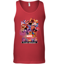 Load image into Gallery viewer, Marvel Rising Secret Warriors Hero Action Pose Collage Men's Tank Top
