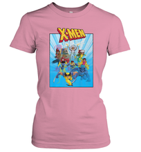 Load image into Gallery viewer, Marvel X Men Animated Series Poster Retro 90s Women's T-Shirt
