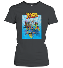 Load image into Gallery viewer, Marvel X Men Animated Series Poster Retro 90s Women's T-Shirt
