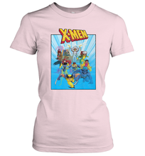 Load image into Gallery viewer, Marvel X Men Animated Series Poster Retro 90s Women's T-Shirt
