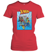 Load image into Gallery viewer, Marvel X Men Animated Series Poster Retro 90s Women's T-Shirt
