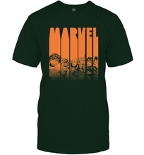 Load image into Gallery viewer, Marvel Avengers Halloween Logo Character Stencil Men's T-Shirt
