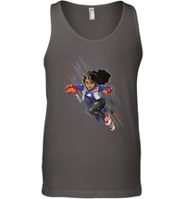 Load image into Gallery viewer, Marvel Rising Secret Warriors Miss America Action Pose Men's Tank Top
