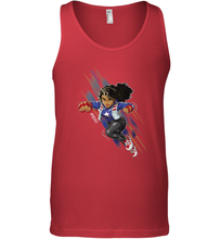 Load image into Gallery viewer, Marvel Rising Secret Warriors Miss America Action Pose Men's Tank Top
