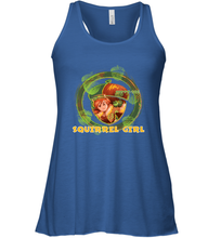 Load image into Gallery viewer, Marvel Rising secret Warriors Squirrel Girl Symbol Fill Women's Racerback Tank
