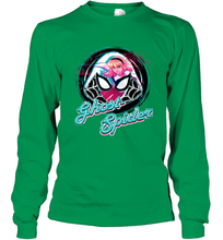 Load image into Gallery viewer, Marvel Rising Secret Warriors Ghost Spider Portrait Badge Long Sleeve T-Shirt
