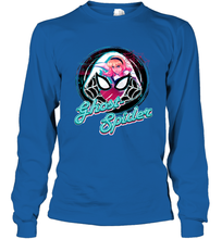 Load image into Gallery viewer, Marvel Rising Secret Warriors Ghost Spider Portrait Badge Long Sleeve T-Shirt
