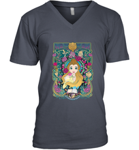 Load image into Gallery viewer, Disney Beauty And The Beast Belle Portrait Men's V-Neck
