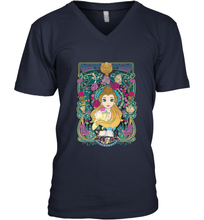 Load image into Gallery viewer, Disney Beauty And The Beast Belle Portrait Men's V-Neck

