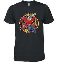 Load image into Gallery viewer, Marvel X Men Animated Series Logo Retro 90s Men's Premium T-Shirt

