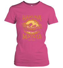 Load image into Gallery viewer, Disney The Lion King Live Action Hakuna Matata Sunset Poster Women's T-Shirt
