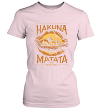 Load image into Gallery viewer, Disney The Lion King Live Action Hakuna Matata Sunset Poster Women's T-Shirt
