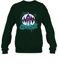 Load image into Gallery viewer, Marvel Rising Secret Warriors Quake Action Pose Logo Crewneck Sweatshirt
