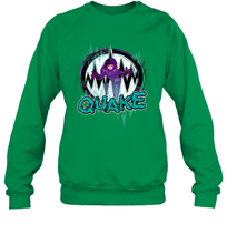 Load image into Gallery viewer, Marvel Rising Secret Warriors Quake Action Pose Logo Crewneck Sweatshirt

