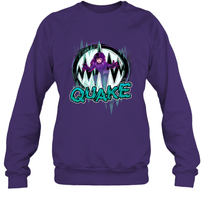 Load image into Gallery viewer, Marvel Rising Secret Warriors Quake Action Pose Logo Crewneck Sweatshirt

