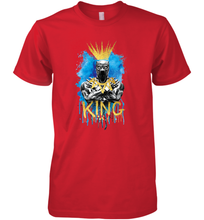 Load image into Gallery viewer, Marvel Black Panther King T�Challa Blue and Gold Men's Premium T-Shirt
