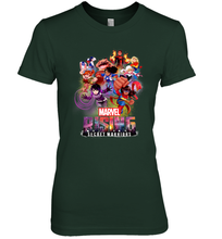 Load image into Gallery viewer, Marvel Rising Secret Warriors Hero Action Pose Collage Women's Premium T-Shirt
