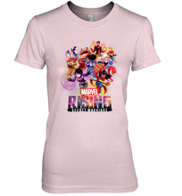 Load image into Gallery viewer, Marvel Rising Secret Warriors Hero Action Pose Collage Women's Premium T-Shirt
