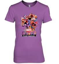 Load image into Gallery viewer, Marvel Rising Secret Warriors Hero Action Pose Collage Women's Premium T-Shirt
