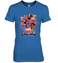 Load image into Gallery viewer, Marvel Rising Secret Warriors Hero Action Pose Collage Women's Premium T-Shirt
