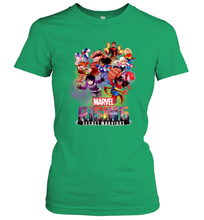 Load image into Gallery viewer, Marvel Rising Secret Warriors Hero Action Pose Collage Women's T-Shirt
