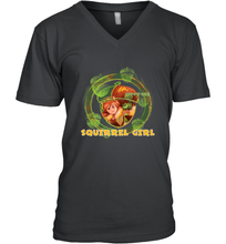 Load image into Gallery viewer, Marvel Rising secret Warriors Squirrel Girl Symbol Fill Men's V-Neck
