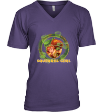 Load image into Gallery viewer, Marvel Rising secret Warriors Squirrel Girl Symbol Fill Men's V-Neck
