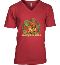 Load image into Gallery viewer, Marvel Rising secret Warriors Squirrel Girl Symbol Fill Men's V-Neck

