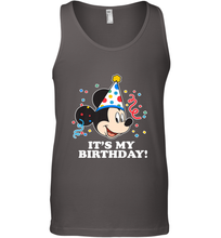 Load image into Gallery viewer, Disney Mickey Mouse It�s My Birthday Men's Tank Top
