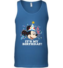 Load image into Gallery viewer, Disney Mickey Mouse It�s My Birthday Men's Tank Top
