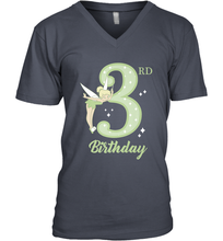 Load image into Gallery viewer, Disney Peter Pan 3rd Birthday Tinkerbell Portrait Men's V-Neck
