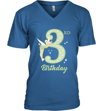 Load image into Gallery viewer, Disney Peter Pan 3rd Birthday Tinkerbell Portrait Men's V-Neck
