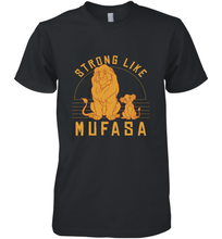 Load image into Gallery viewer, Disney Lion King Simba Strong Like Mufasa Men's Premium T-Shirt
