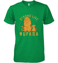 Load image into Gallery viewer, Disney Lion King Simba Strong Like Mufasa Men's Premium T-Shirt
