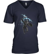 Load image into Gallery viewer, Marvel Avengers Endgame Captain America Assemble Lightning Men's V-Neck
